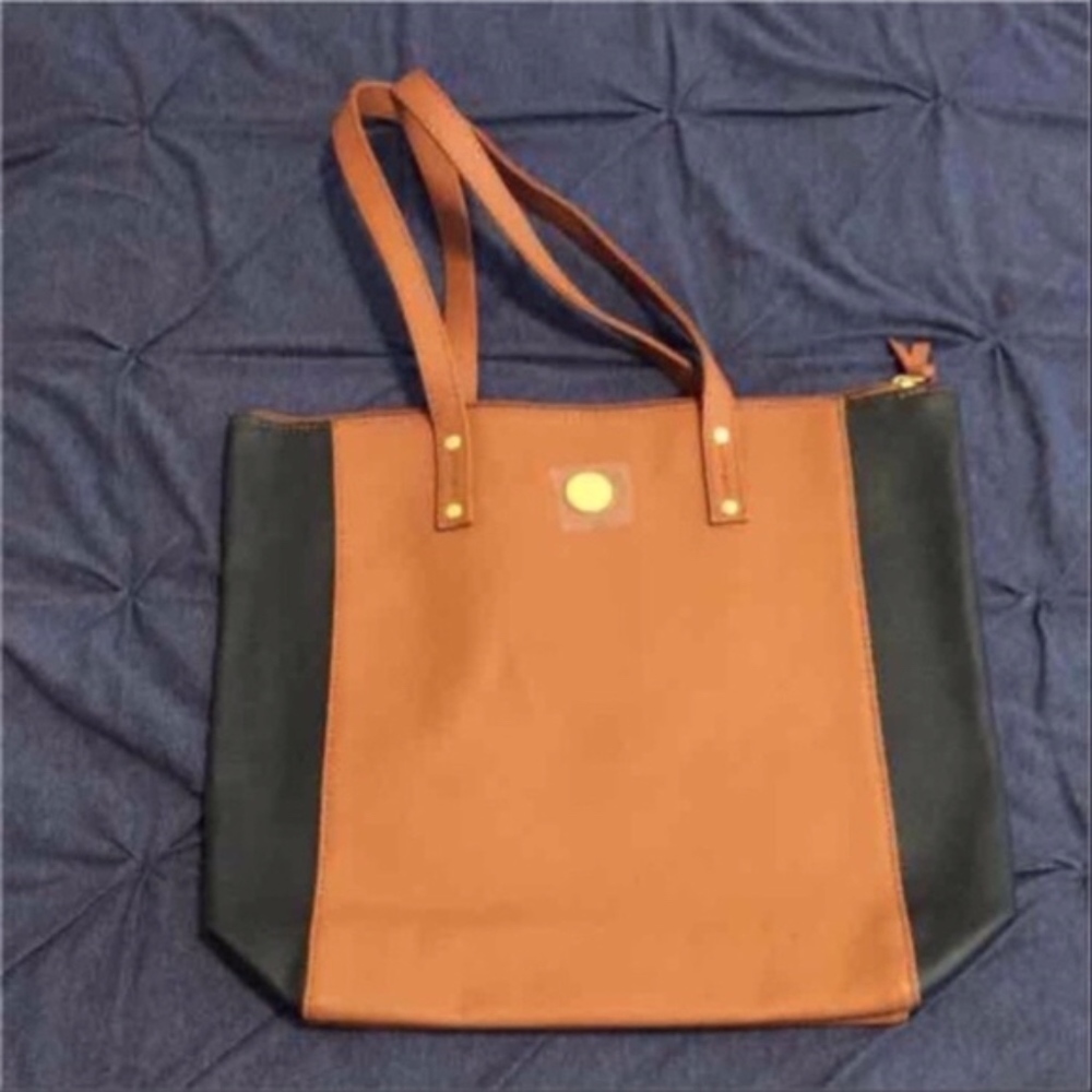 set of six genuine Leather Joy Mangano Tote bags - Picture 5 of 8